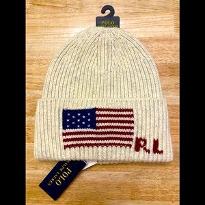 Polo by Ralph Lauren women’s American flag beanie